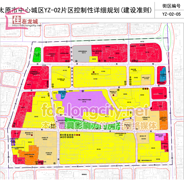 太原市中心城区片区钟楼街控制性详细规划公示