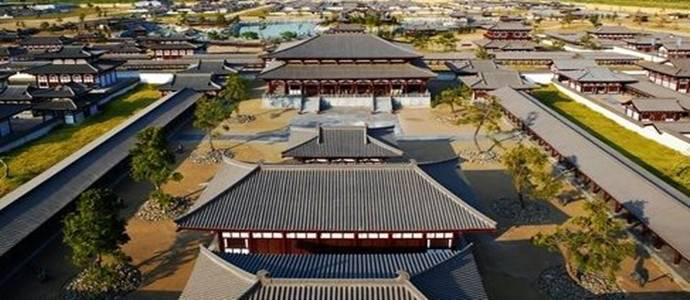 晋阳古城创建于春秋中晚期(公元前497年),曾作为战国时越国的都城