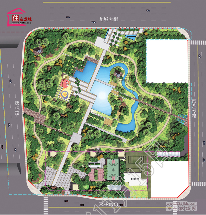 东篱公园设计规划图